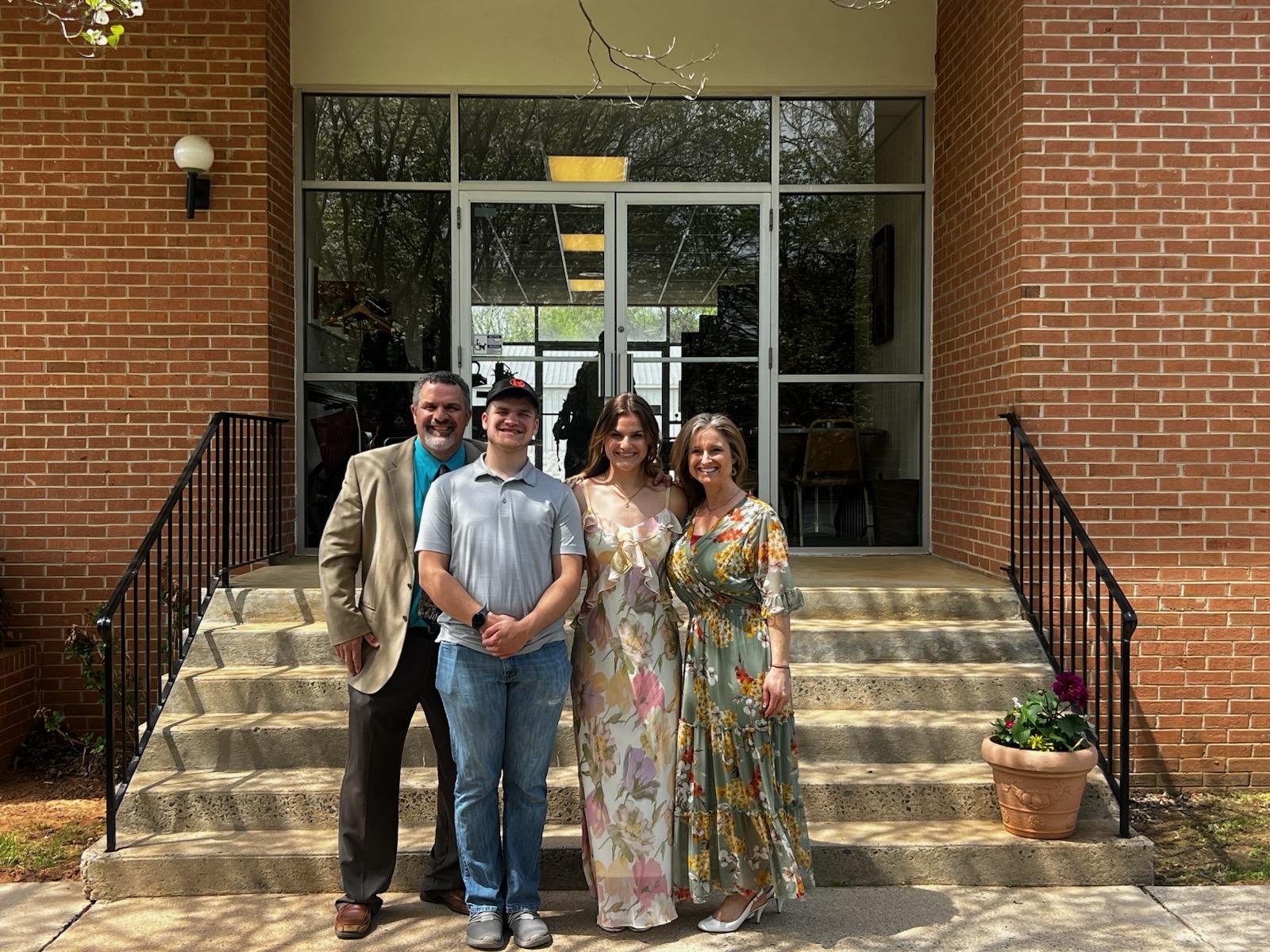 Pastor Adam Staton and Family